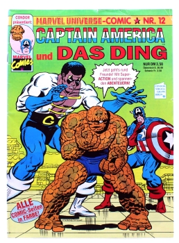 Marvel Universe-Comic Magazin Nr. 12: Fantastic Four & Captain America von Condor